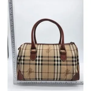 Vintage BURBERRY Boston bag ロゴプレート　チェック柄 IMG-7549.jpg?v=1720920407&